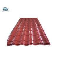 China metal roofing material ppgi steel sheet perforated corrugated metal panels