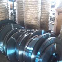 Manufacturer Preferential supply Black Bainted &Blue Steel Metal Strapping, Steel Packing Strip/steel strip