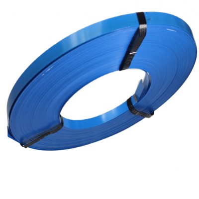 painted colored Q195 / Q235 steel strapping strip straps