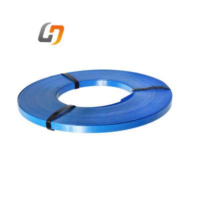 blue paint steel strapping packaging strap band