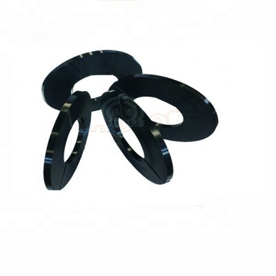 China customized pallet packing strip black painted strapping tape