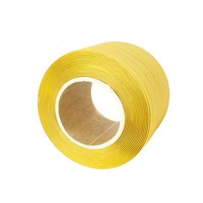 Hot sale yellow plastic polypropylene  PPstrapping strip