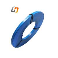 blue paint packing belt packing metal strip