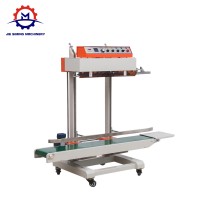 Heavy duty model Vertical Continuous Band Sealer Plastic Bag Sealing Machine